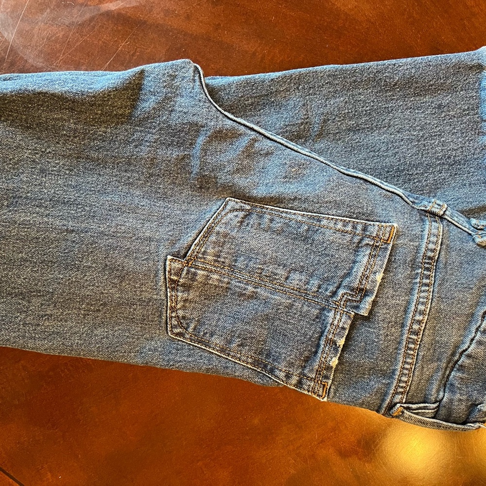 Good American Jeans Size 0 / 25 | Raw Hem | High Rise | Stretch Denim